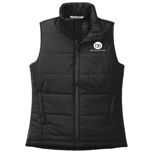 Port Authority Ladies Puffer Vest -- Deep Black