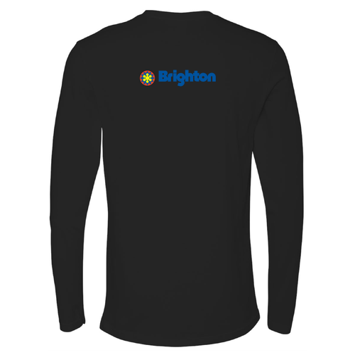 Brighton Logo 2 Full color -- Long Sleeve Black
