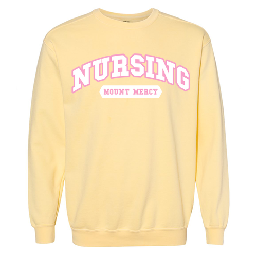 Comfort Colors Adult Crewneck Sweatshirt -- Butter