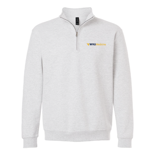 Gildan Unisex Heavy Blend Quarter-Zip Sweatshirt -- Ash