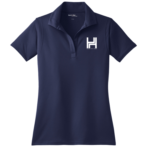 Sport Tek Ladies Micropique Sport Wick Sport Shirt -- True Navy