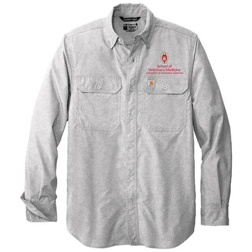 Carhartt Force Solid Long Sleeve Shirt -- Steel