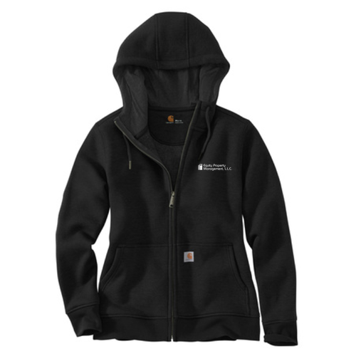 EPM Carhartt Women's Clarksburg Full-Zip Hoodie -- Black