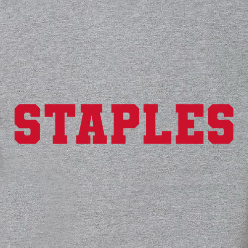 Youth Basic Tee -- Athletic Heather STAPLES