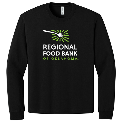 BELLA+CANVAS Unisex 7.5-Ounce Heavyweight Long Sleeve Tee -- Black