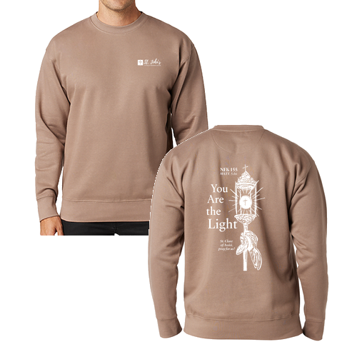 Cotton Heritage Unisex Premium Crew Neck -- Latte