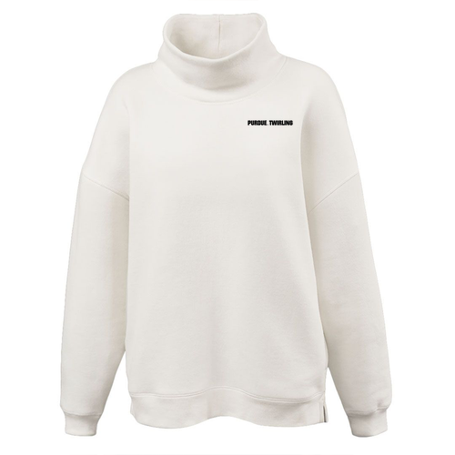 Pennant Womens Oversize Mockneck -- Cream