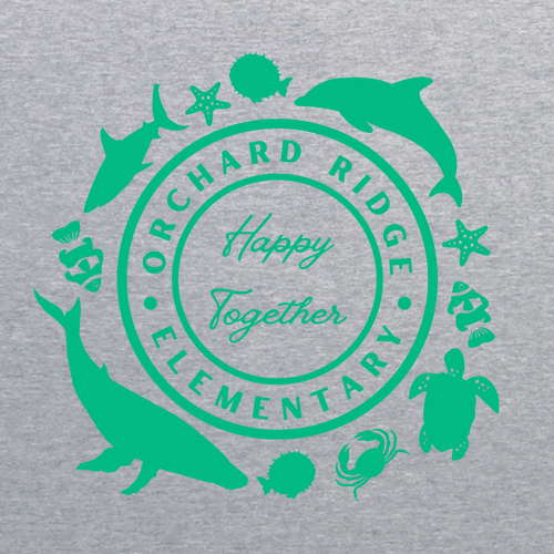 Youth Gildan Heavy Blend Hooded Sweatshirt Ocean-- Sport Grey