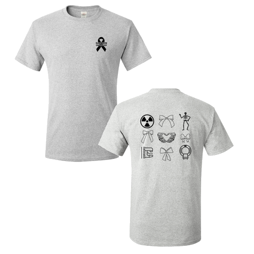 Radiation Oncology T-shirt-gray