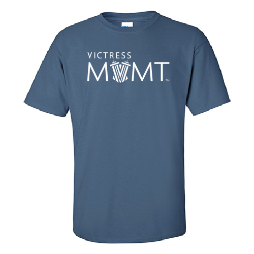 Victress MVMT Tee -- Indigo Blue