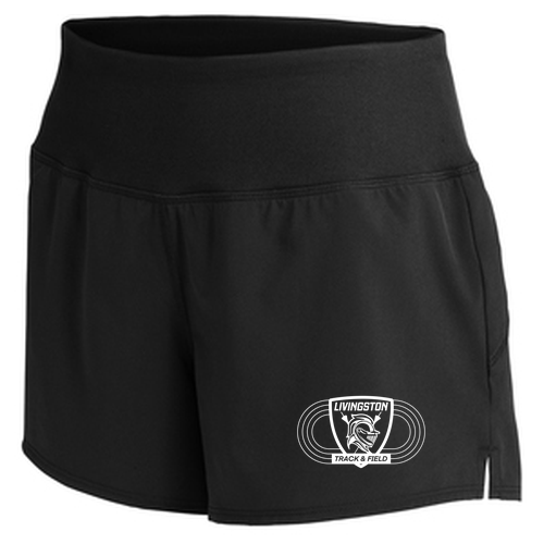 Sport-Tek Ladies Repeat Short -- Black
