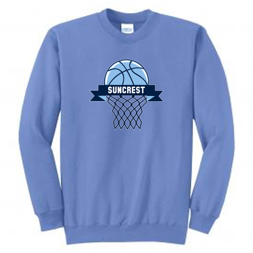 Port and Company Classic Crewneck Sweatshirt -- Carolina Blue