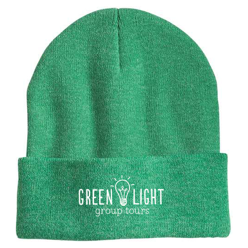 Sportsman Solid 12" Cuffed Beanie -- Heather Kelly