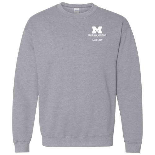 Mens/Unisex Gildan Heavy Blend Crew Neck Sweatshirt -- Sport Grey