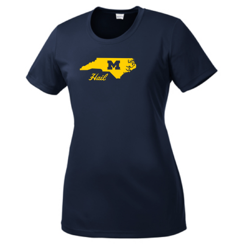 Ladies Sport Tek Competitor Wicking Tee -- True Navy