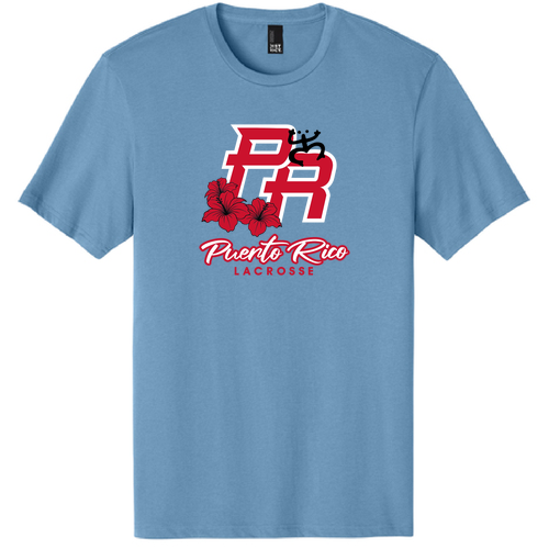 National Flower Adult Tee -- Tundra Blue