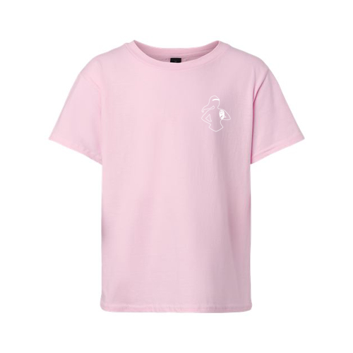 Youth Gildan Softstyle T-Shirt -- Light Pink