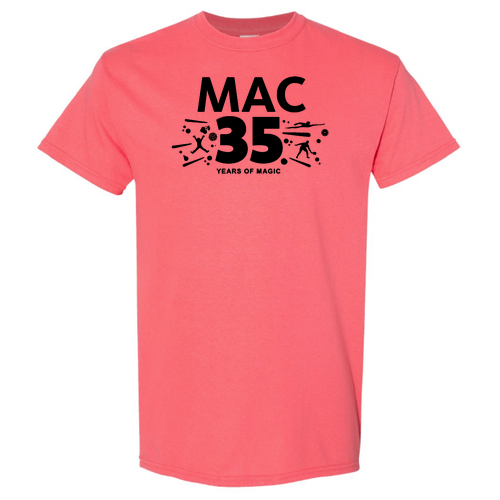 Gildan Heavy Cotton Basic T-Shirt -- Coral Silk