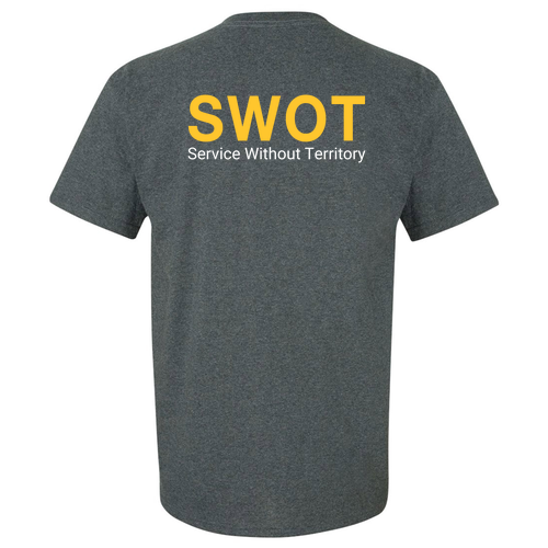 Gildan Ultra Cotton Basic T-Shirt -- Dark Heather