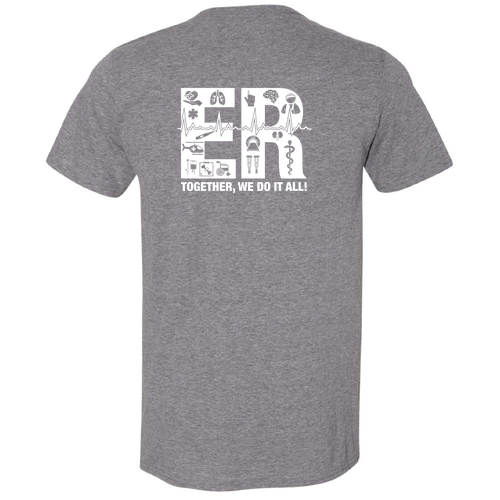 Gildan SoftStyle Fitted T-Shirt -- Graphite Heather