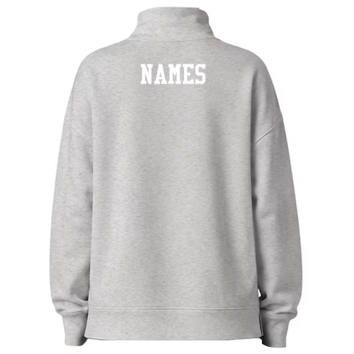 Pennant Womens Oversize Mockneck -- Grey