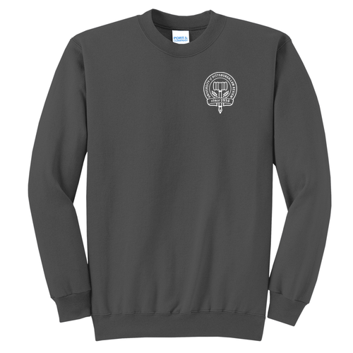 Port and Company Classic Crewneck Sweatshirt -- Charcoal