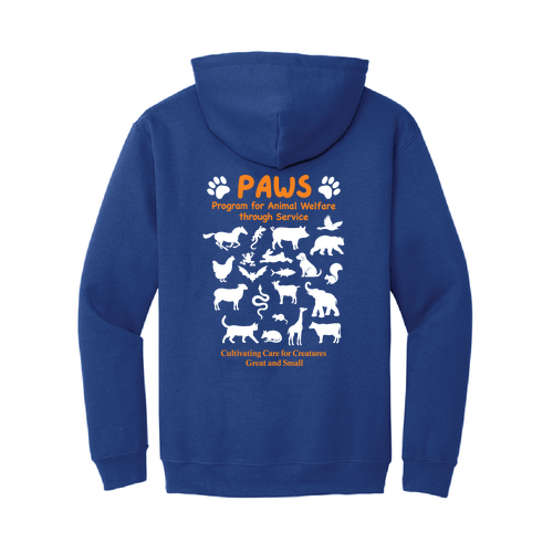 Gildan Heavy Blend Hooded Sweatshirt -- Fan Deep Royal