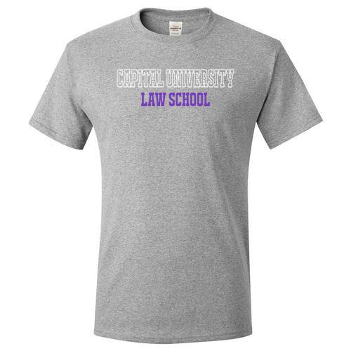 Cap Law Short Sleeve T-Shirt -- Light Steel