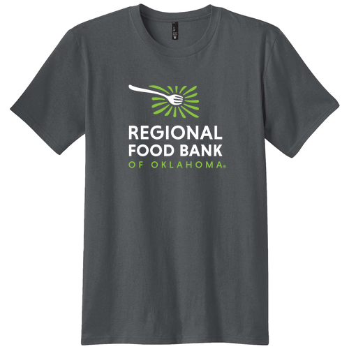 District Threads Young Mens Concert Tee -- Charcoal