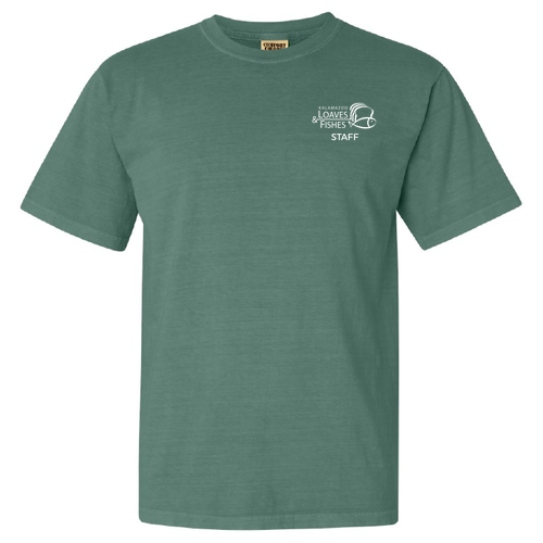KLF Staff Comfort Colors Garment-Dyed Heavyweight T-Shirt -- Light Green