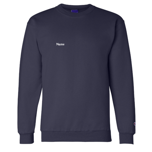 Mens/Unisex Champion Powerblend Crewneck Sweatshirt -- Navy