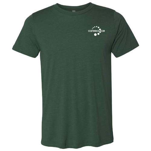 Bella Canvas Triblend Short Sleeve T-Shirt -- Solid Forest Triblend