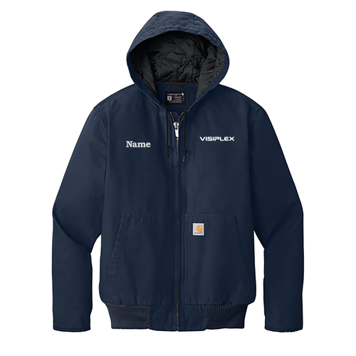 Carhartt Washed Duck Active Jac -- Navy