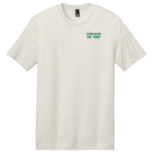 District Made Men's Perfect Weight Crew Tee -- Oatmeal Heather