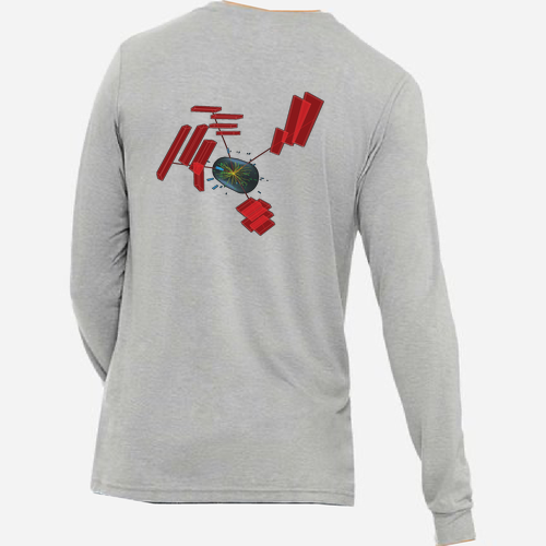 CMS Athletic Heather Grey Triblend Long Sleeve Tee