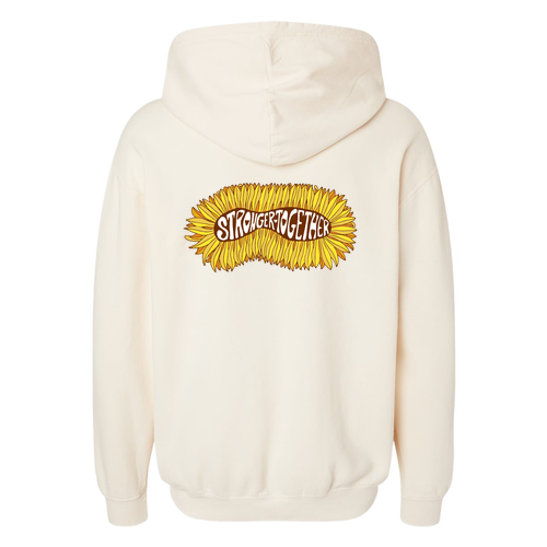 Comfort Colors Lightweight Adult Ringspun Hooded Sweatshirt -- Ivory