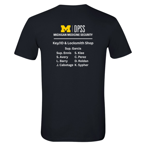 Gildan SoftStyle T-Shirt -- Black, MMS Key ID Locks