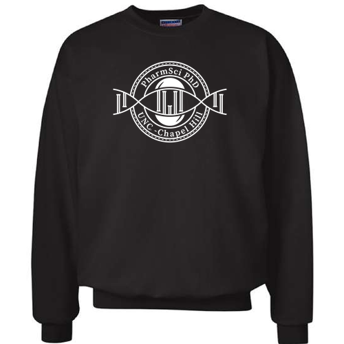 Hanes 90/10 Ultimate Cotton Crew Sweat -- Black
