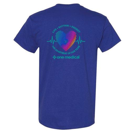 Gildan Heavy Cotton Basic T-Shirt -- Cobalt