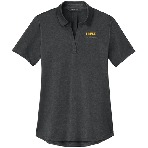 Embroidered UICA Mercer+Mettle Women’s Recharge Jersey Polo -- Anchor Grey Heather