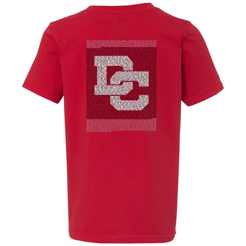 Youth Next Level Soft Fitted Short Sleeve Tee -- Red
