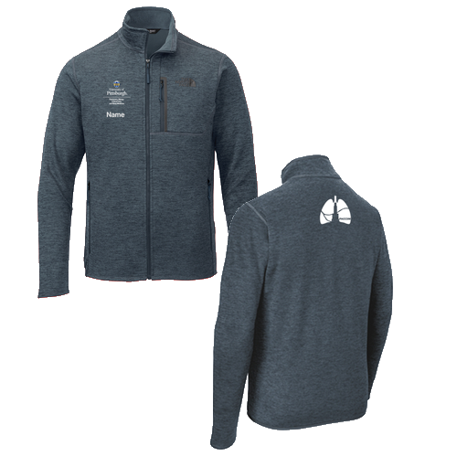 Men's Navy North Face Skyline Full-Zip Fleece Jacket