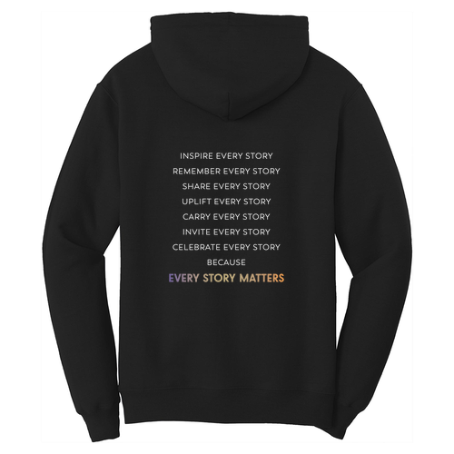 Port and Company Core Fleece Pullover Hooded Sweatshirt -- Jet Black