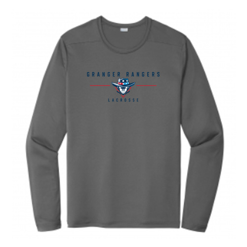 Sport-Tek  Posi-UV Pro Long Sleeve Tee -- Dark Smoke Grey