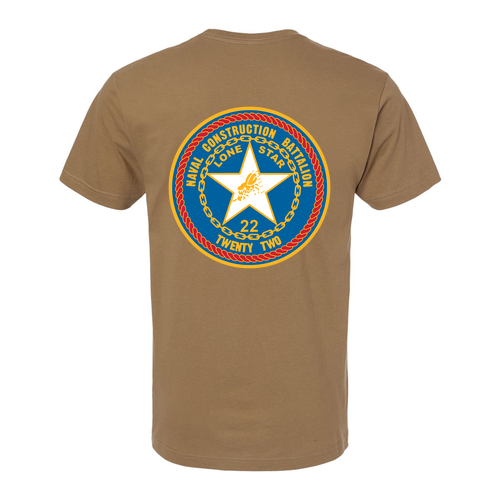 LAT Adult Fine Jersey T-Shirt -- Coyote Brown