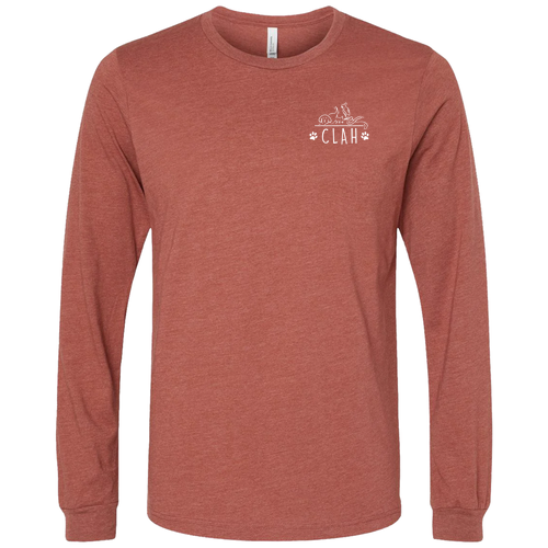 Bella+Canvas Unisex Heather Cvc Long Sleeve Tee- Heathers -- Heather Clay