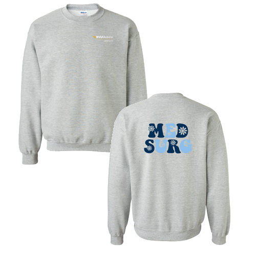 Gildan Heavy Blend Crew Neck Sweatshirt -- Sport Grey