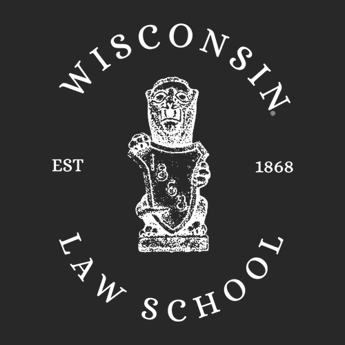 UW Law T-shirt — Black