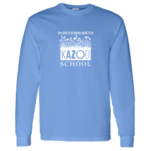 Gildan Heavy Cotton Longsleeve Basic T-Shirt -- Carolina Blue