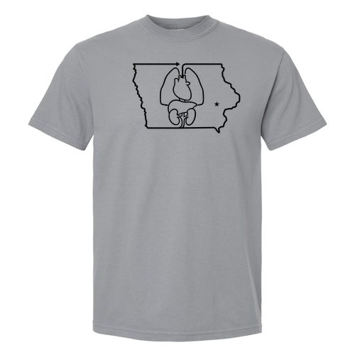 Comfort Colors Unisex Garment-Dyed Heavyweight T-Shirt -- Granite